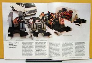 1970 Ford Truck Model Econoline E 100 200 300 Original Sales Brochure