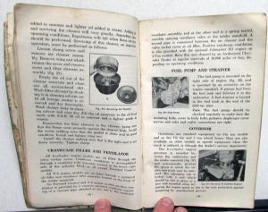 1956 Chevrolet Truck Owners Manual Original Light Medium HD Care & Op Pickup