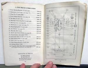 1956 Chevrolet Truck Owners Manual Original Light Medium HD Care & Op Pickup