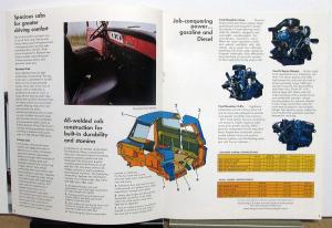 1970 Ford Conventional Cab Truck F 500 600 700 750 6000 7000 Sales Brochure Orig