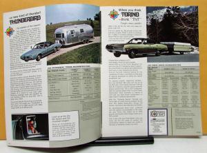 1970 Ford Recreational Car Truck Torino Ranchero Mustang Bronco Sales Brochure
