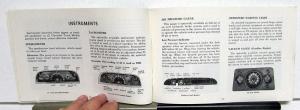1963 Chevrolet Truck Owners Manual Light Medium HD Original Care & Op Pickup