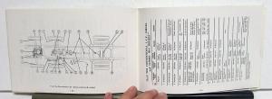 1963 Chevrolet Truck Owners Manual Light Medium HD Original Care & Op Pickup