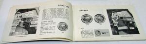 1964 Chevrolet Truck Owners Manual Light Medium HD Original Care & Op Pickup