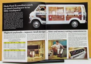 1971 Ford Econoline Van E Series Truck Sales Brochure & Specifications Original
