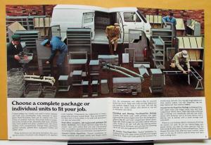1971 Ford Econoline Van E Series Truck Sales Brochure & Specifications Original