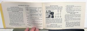 1965 Chevrolet Truck Owners Manual Series 10-30 CK Original Care & Op Pickup