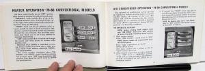 1967 Chevrolet Truck Owners Manual Series 20-80 Diesel V6 Gas Original Care & Op
