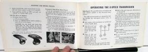 1967 Chevrolet Truck Owners Manual Series 20-80 Diesel V6 Gas Original Care & Op