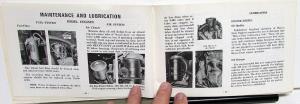 1967 Chevrolet Truck Owners Manual Series 20-80 Diesel V6 Gas Original Care & Op