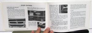 1968 Chevrolet Truck Owners Manual Series 40-80 Medium H/D Original Care & Op