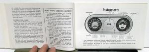 1969 Chevrolet Truck Owners Manual Original Chevy Van SportVan Care & Op