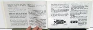 1969 Chevrolet Truck Owners Manual Original Chevy Van SportVan Care & Op