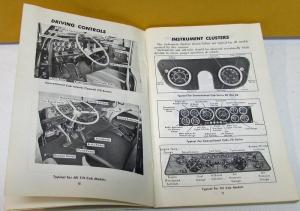 1970 Chevrolet Truck Owners Manual Original Series 30-90 Diesel Engine Care & Op