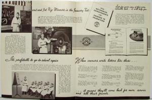 1936 Oldsmobile Master Mechanic Bulletin 1 No 3 Jan Prize Winners Original