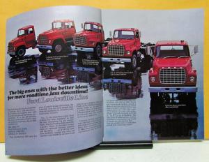 1972 Ford L Line Long & Short Conventional LTS L LN LT LNT Series Sales Brochure