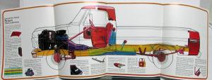 1972 Ford Pickup Custom Ranger Camper Truck Model F 100 250 350 Sales Brochure