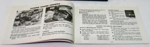 1977 Chevrolet Truck Owners Manual Original Luv Series 6 Pickup Care Op