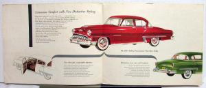 1953 Desoto Powermaster Canadian Dealer Sales Brochure Original Rare