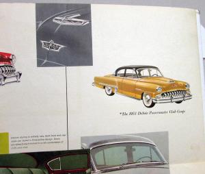 1953 Desoto Powermaster Canadian Dealer Sales Brochure Original Rare