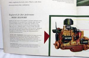 1953 Desoto Powermaster Canadian Dealer Sales Brochure Original Rare