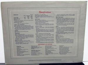 1951 Dodge Savoy Suburban Kingsway Canadian Dealer Sales Brochure Folder