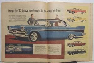 1957 Dodge Canadian Newspaper Insert Custom Royal Mayfair Regent Crusader Wagon