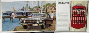 1963 Dodge Canadian Dealer Sales Brochure 220 330 440 Models