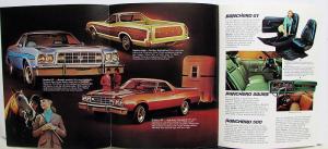 1973 Ford Ranchero Truck The Pickup Car Sales Brochure Folder Original
