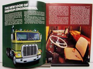 1974 Ford W Series Heavy Duty Trucks Sales Brochure & Specs Original