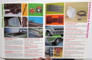 1974 Ford Truck Accessories F 100 Bronco Econoline Sales Brochure