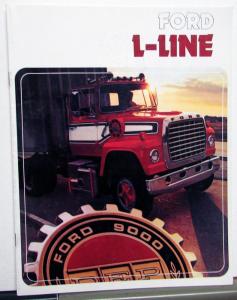 1975 Ford L Line Truck Series L LN LNT LTS 600 thru 9000 Sales Brochure Original