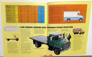 1975 Ford L Line Truck Series L LN LNT LTS 600 thru 9000 Sales Brochure Original