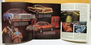 1975 Ford Ranchero Pickup Truck Canadian Sales Folder & Specs Original