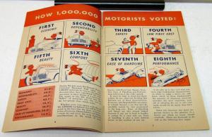 1941 Pontiac Dealer Sales Brochure Booklet Info & Comparison New Car Buying