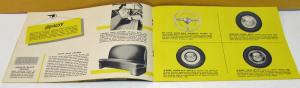 1948 Pontiac Dealer Accessories Sales Brochure Catalog Options Original Rare
