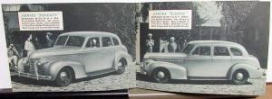 1939 Oldsmobile 60 70 80 Snapshots Sales Brochure Original