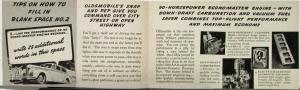 1939 Oldsmobile 60 Sixty Contest Tips Sales Brochure Original