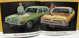 1972 Pontiac Dealer Sales Brochure Folder Ventura II Sprint