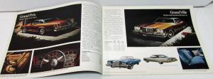 1974 Pontiac Dealer Sales Brochure Full Line Grand Prix GTO Firebird LeMans T/A