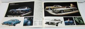1974 Pontiac Dealer Sales Brochure Full Line Grand Prix GTO Firebird LeMans T/A
