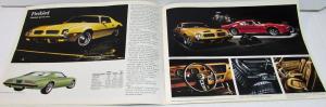 1974 Pontiac Dealer Sales Brochure Full Line Grand Prix GTO Firebird LeMans T/A