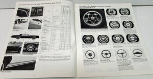 1974 Pontiac Dealer Sale Brochure Accessories Catalog Firebird Grand Prix LeMans