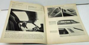 1975 Pontiac Dealer Sale Brochure Accessories Catalog Firebird Grand Prix LeMans