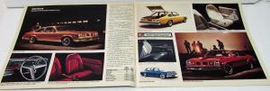 1975 Pontiac Dealer Sales Brochure Full Line Firebird LeMans Grand Prix Catalina