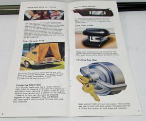 1976 Pontiac Dealer Sales Brochure Accessories Catalog Options Full Line