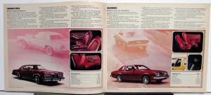 1976 Pontiac Dealer Sales Brochure Full Line Firebird Grand Prix LeMans Catalina