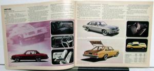 1976 Pontiac Dealer Sales Brochure Full Line Firebird Grand Prix LeMans Catalina