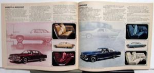 1976 Pontiac Dealer Sales Brochure Full Line Firebird Grand Prix LeMans Catalina