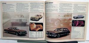 1976 Pontiac Dealer Sales Brochure Full Line Firebird Grand Prix LeMans Catalina